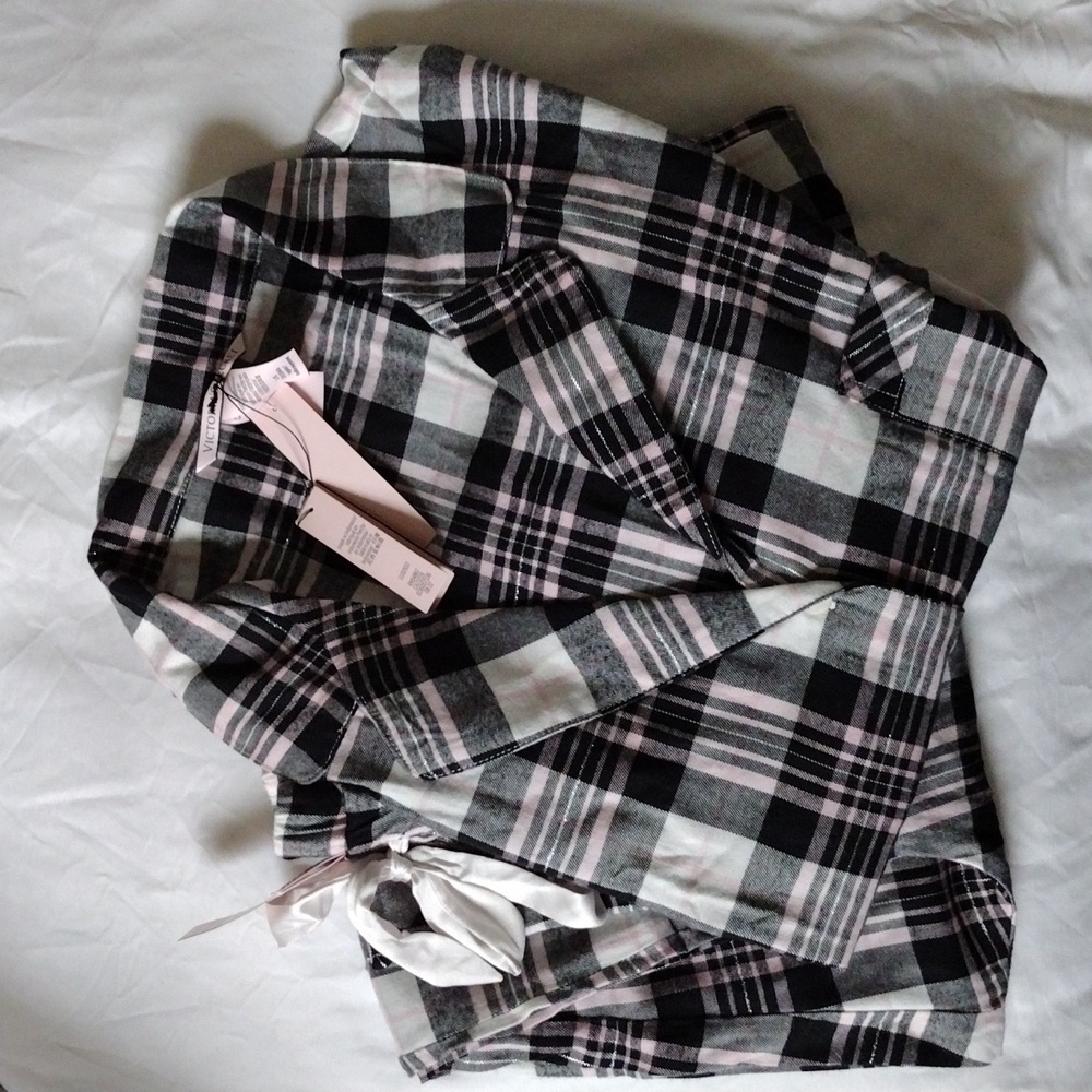 Plaid Victoria Secret Flannel Pajamas